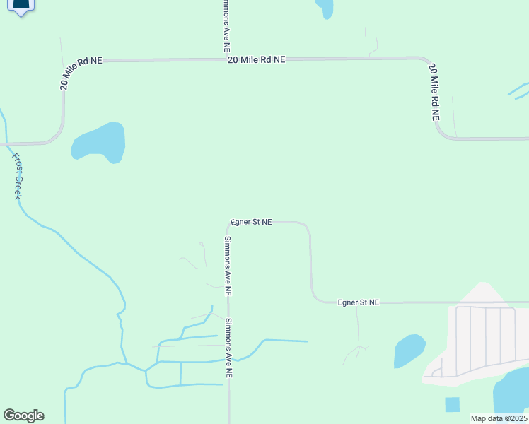 map of restaurants, bars, coffee shops, grocery stores, and more near 3363 Egner Street Northeast in Cedar Springs
