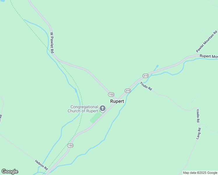 map of restaurants, bars, coffee shops, grocery stores, and more near 3044 Vermont 153 in Rupert
