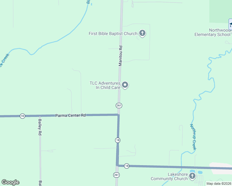 map of restaurants, bars, coffee shops, grocery stores, and more near 1101 Manitou Road in Hilton