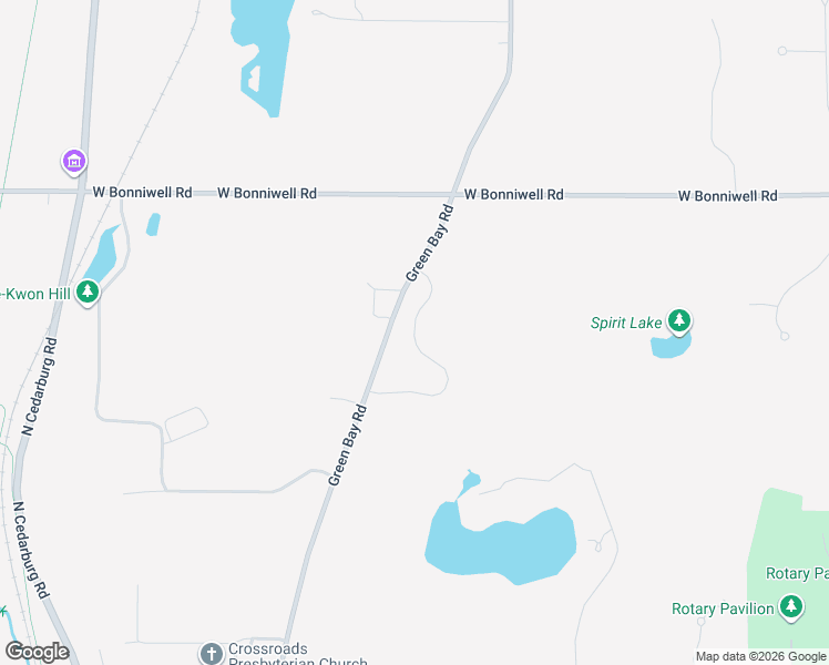 map of restaurants, bars, coffee shops, grocery stores, and more near 13460 Silver Fox Drive in Mequon