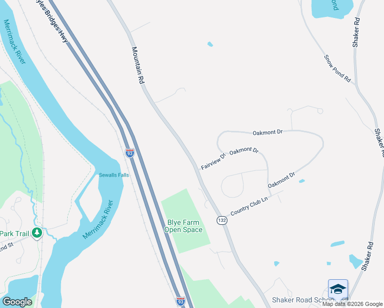 map of restaurants, bars, coffee shops, grocery stores, and more near 240 Mountain Road in Concord