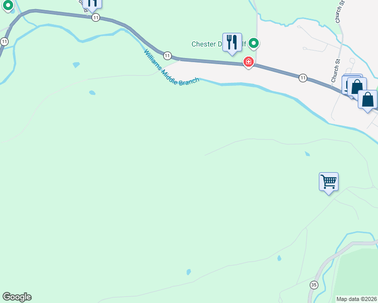 map of restaurants, bars, coffee shops, grocery stores, and more near 982 High St in Chester