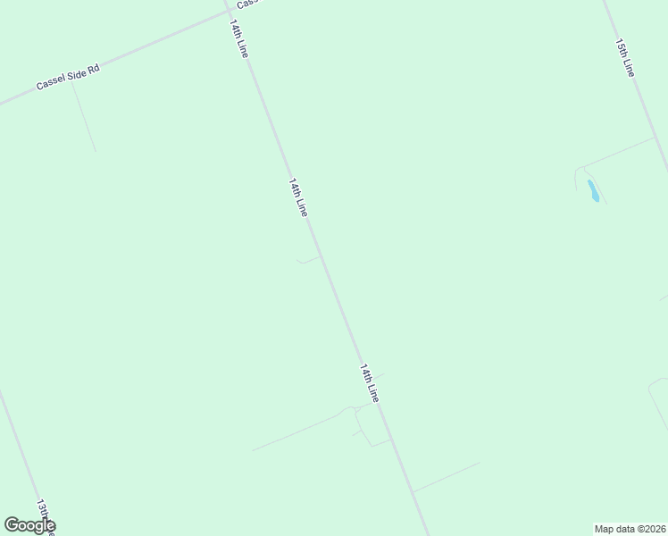 map of restaurants, bars, coffee shops, grocery stores, and more near 636442 14 Line in Woodstock