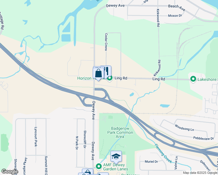 map of restaurants, bars, coffee shops, grocery stores, and more near 10 Hojack Park in Rochester