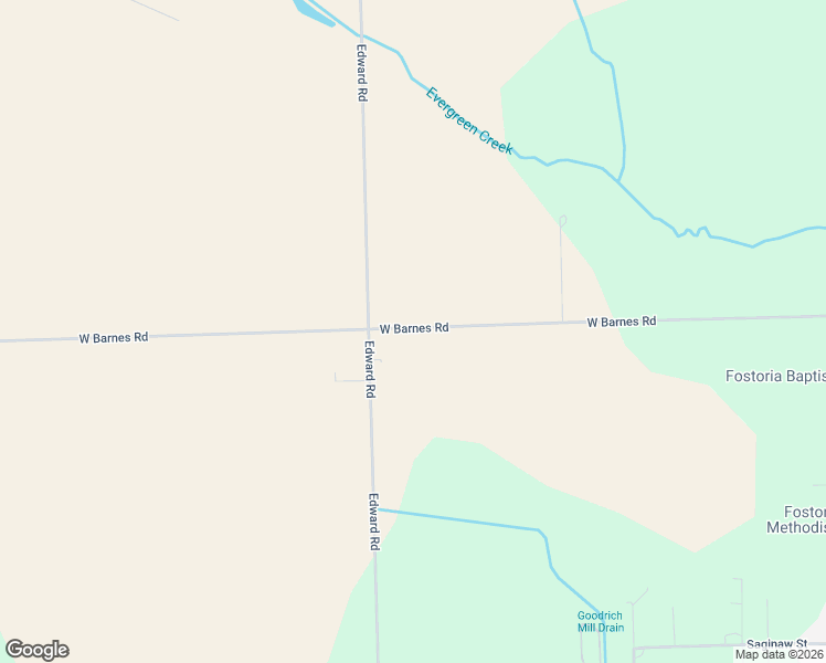 map of restaurants, bars, coffee shops, grocery stores, and more near 1239 West Barnes Road in Fostoria