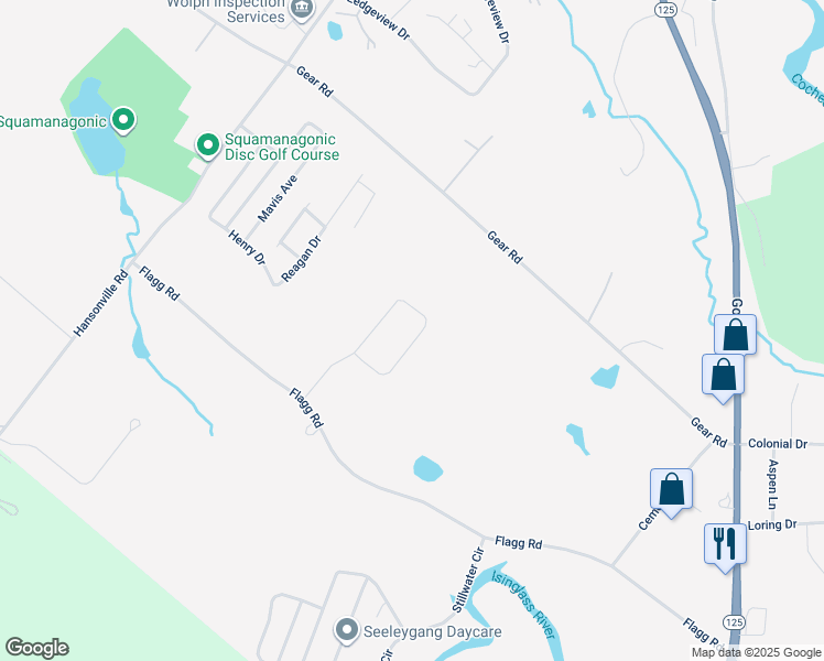 map of restaurants, bars, coffee shops, grocery stores, and more near 87 Trinity Circle in Rochester