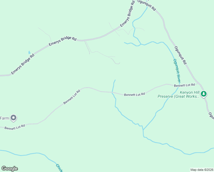 map of restaurants, bars, coffee shops, grocery stores, and more near 148 Bennett Lot Road in South Berwick