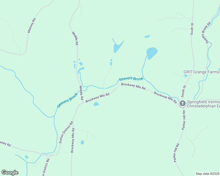 map of restaurants, bars, coffee shops, grocery stores, and more near 249 Brockways Mills Road in Springfield