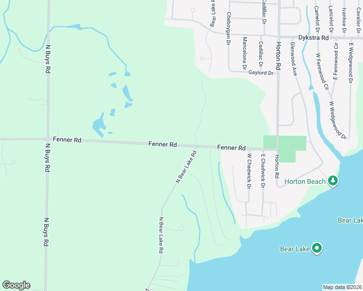 map of restaurants, bars, coffee shops, grocery stores, and more near 1945 Fenner Road in Muskegon