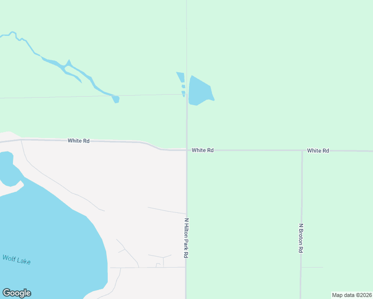 map of restaurants, bars, coffee shops, grocery stores, and more near 601 North Hilton Park Road in Muskegon