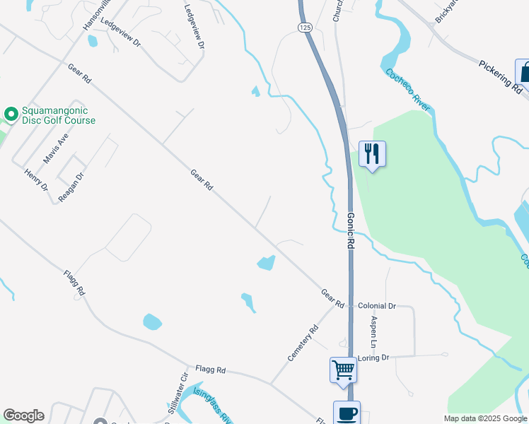 map of restaurants, bars, coffee shops, grocery stores, and more near 17 Joseph Drive in Rochester