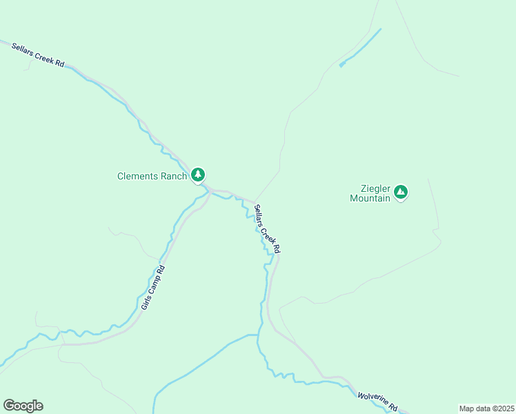 map of restaurants, bars, coffee shops, grocery stores, and more near Sellars Creek Road in Firth