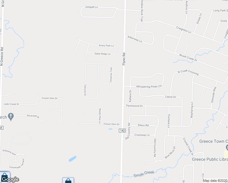 map of restaurants, bars, coffee shops, grocery stores, and more near 182 Timarron Trail in Rochester