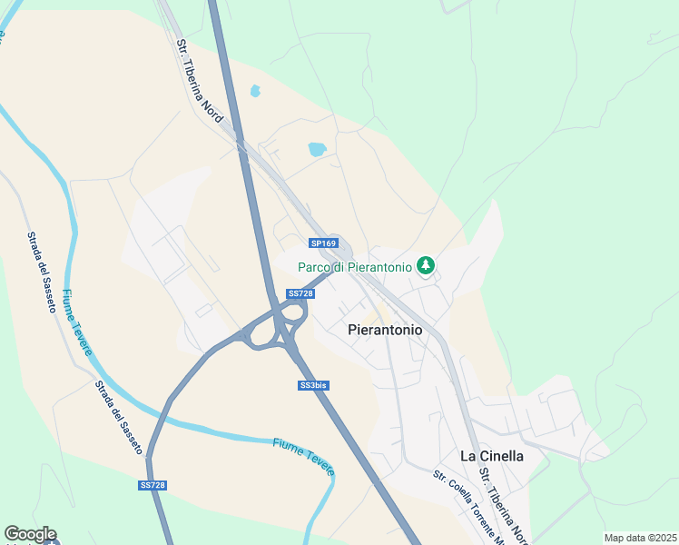 map of restaurants, bars, coffee shops, grocery stores, and more near 1 Viale Di Vittorio in Pierantonio