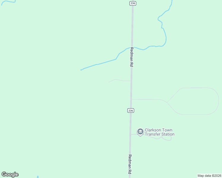 map of restaurants, bars, coffee shops, grocery stores, and more near 2977 Redman Road in Brockport