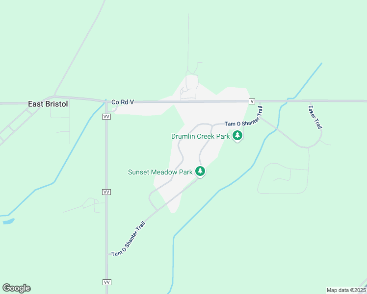 map of restaurants, bars, coffee shops, grocery stores, and more near 7600 Suffolk Down Road in Sun Prairie