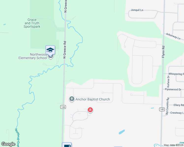 map of restaurants, bars, coffee shops, grocery stores, and more near 160 Jade Creek Drive in Hilton