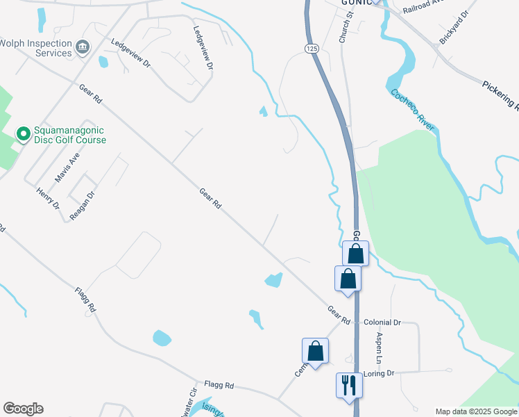 map of restaurants, bars, coffee shops, grocery stores, and more near 17 Joseph Drive in Rochester