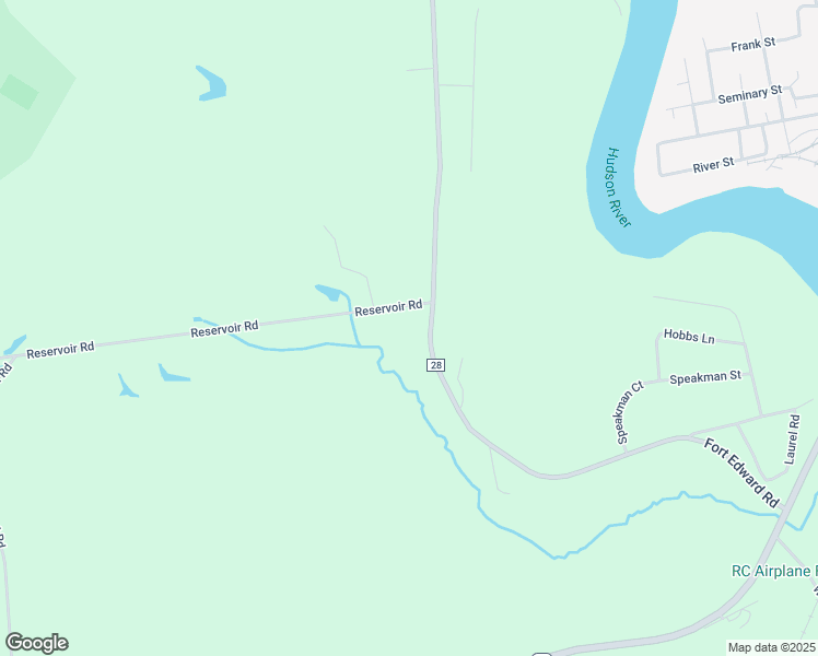 map of restaurants, bars, coffee shops, grocery stores, and more near 105 Fort Edward Road in Fort Edward