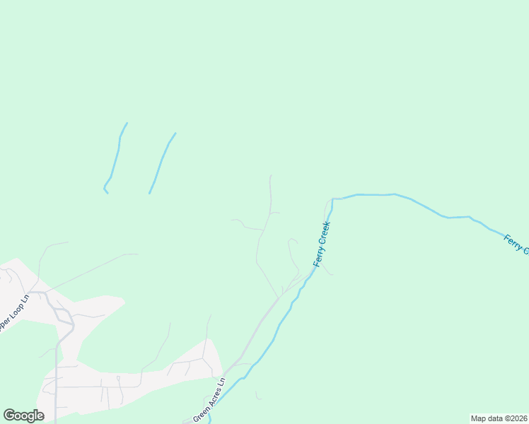 map of restaurants, bars, coffee shops, grocery stores, and more near Green Acres Lane in Coos Bay