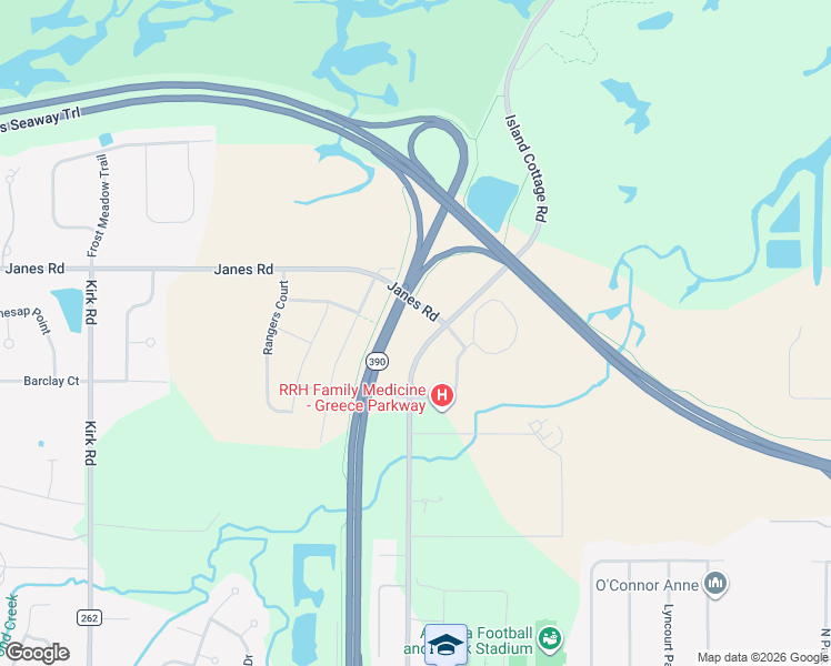 map of restaurants, bars, coffee shops, grocery stores, and more near in Rochester