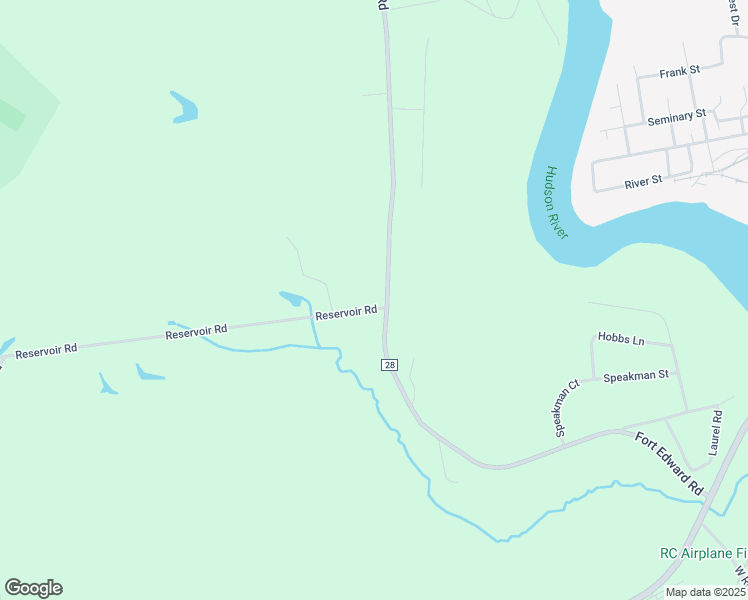 map of restaurants, bars, coffee shops, grocery stores, and more near 105 Fort Edward Road in Fort Edward