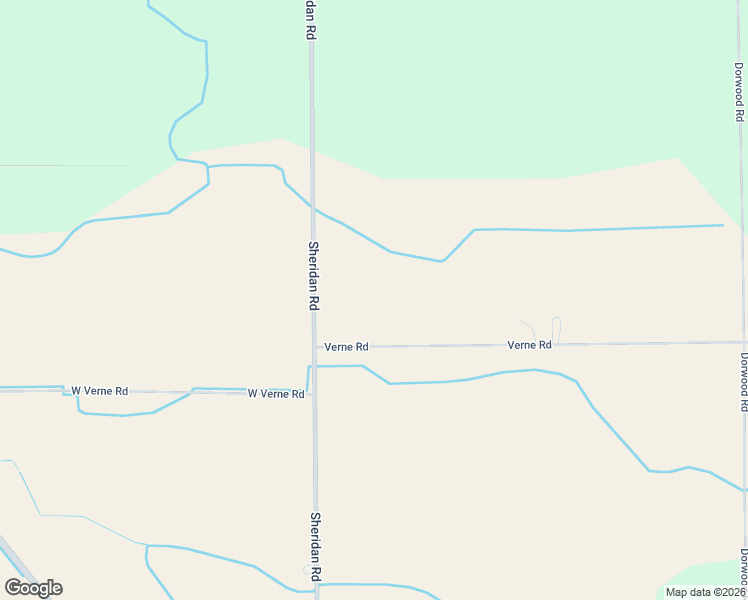 map of restaurants, bars, coffee shops, grocery stores, and more near 1165 Verne Road in Burt