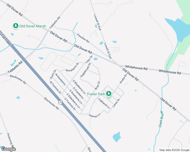 map of restaurants, bars, coffee shops, grocery stores, and more near 58 Sagebrush Drive in Rochester