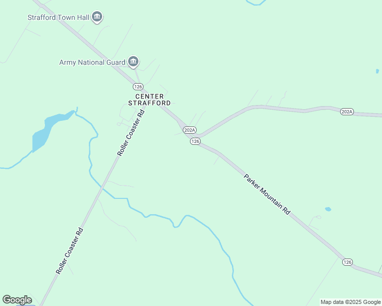 map of restaurants, bars, coffee shops, grocery stores, and more near 1224 Parker Mountain Road in Strafford