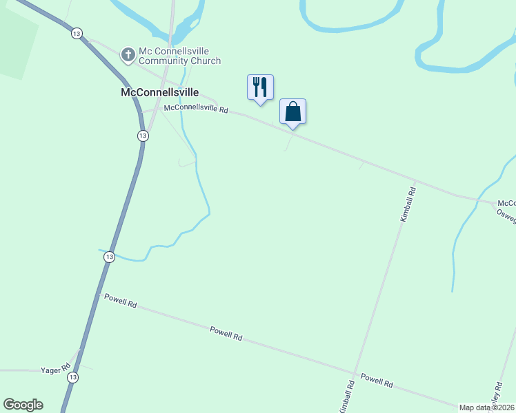 map of restaurants, bars, coffee shops, grocery stores, and more near in McConnellsville