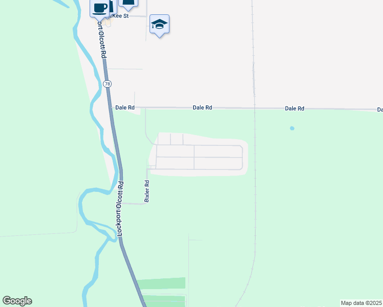 map of restaurants, bars, coffee shops, grocery stores, and more near 6249 Bayview Station in Newfane