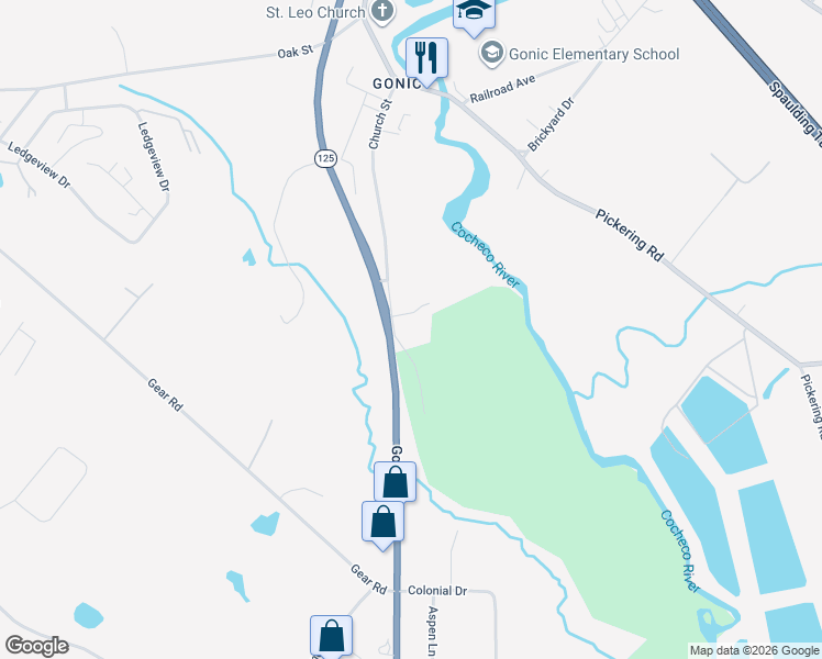 map of restaurants, bars, coffee shops, grocery stores, and more near 90 Church Street in Rochester