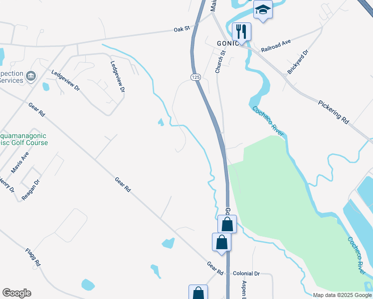 map of restaurants, bars, coffee shops, grocery stores, and more near 68 Hemingway Drive in Rochester