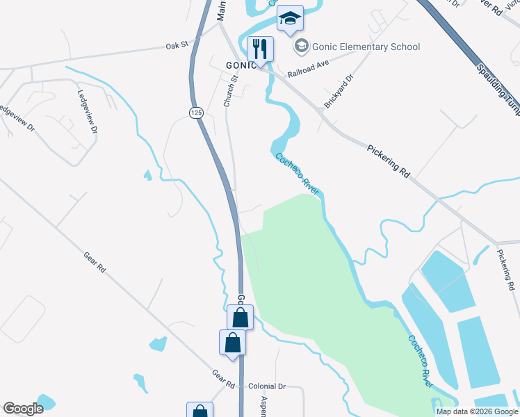 map of restaurants, bars, coffee shops, grocery stores, and more near 90 Church Street in Rochester