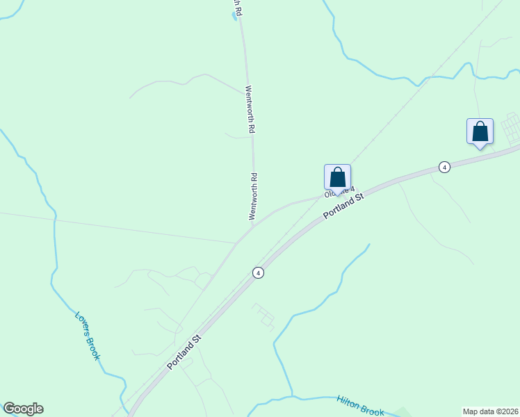 map of restaurants, bars, coffee shops, grocery stores, and more near 124 Wentworth Road in Berwick