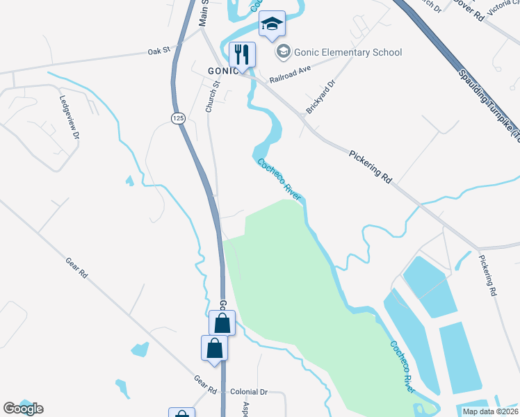 map of restaurants, bars, coffee shops, grocery stores, and more near 82 Church Street in Rochester
