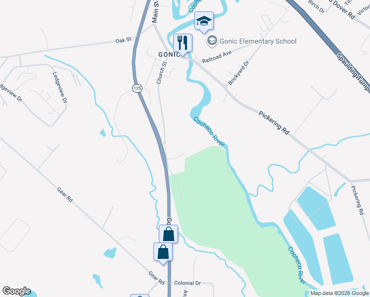 map of restaurants, bars, coffee shops, grocery stores, and more near 82 Church Street in Rochester
