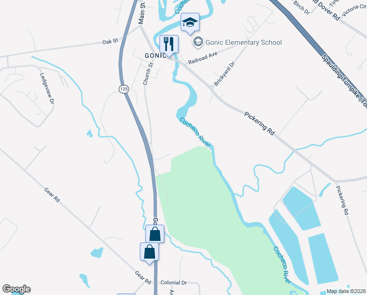 map of restaurants, bars, coffee shops, grocery stores, and more near 82 Church Street in Rochester