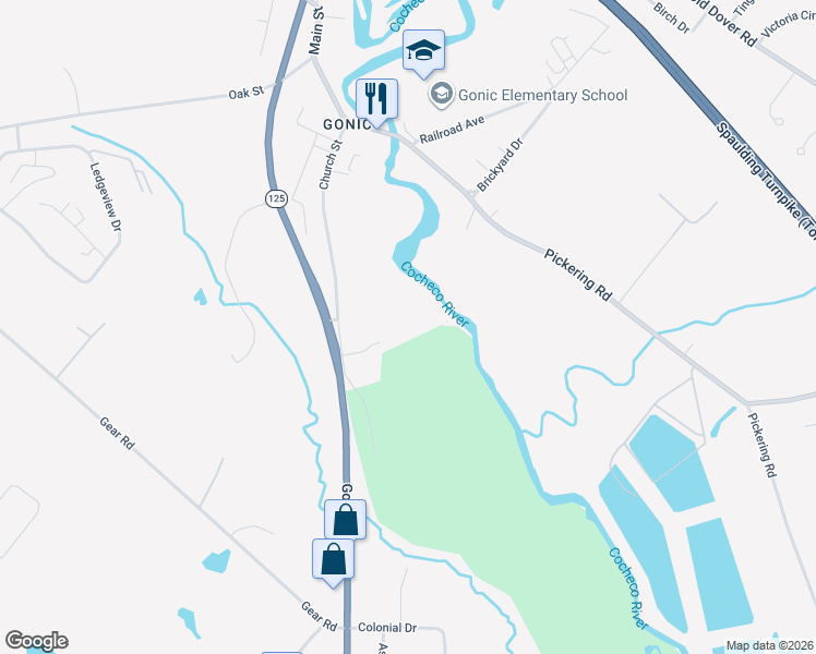 map of restaurants, bars, coffee shops, grocery stores, and more near 82 Church Street in Rochester