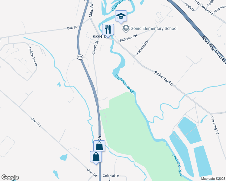map of restaurants, bars, coffee shops, grocery stores, and more near 82 Church Street in Rochester