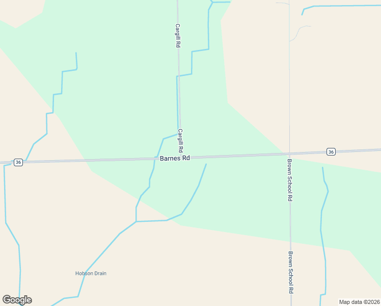 map of restaurants, bars, coffee shops, grocery stores, and more near 5986 Barnes Road in Brown City