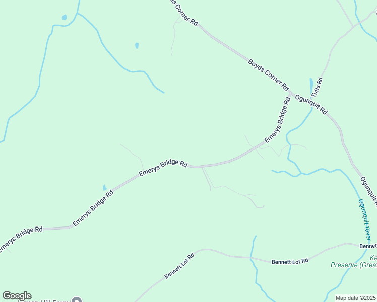 map of restaurants, bars, coffee shops, grocery stores, and more near 563 Emerys Bridge Road in South Berwick
