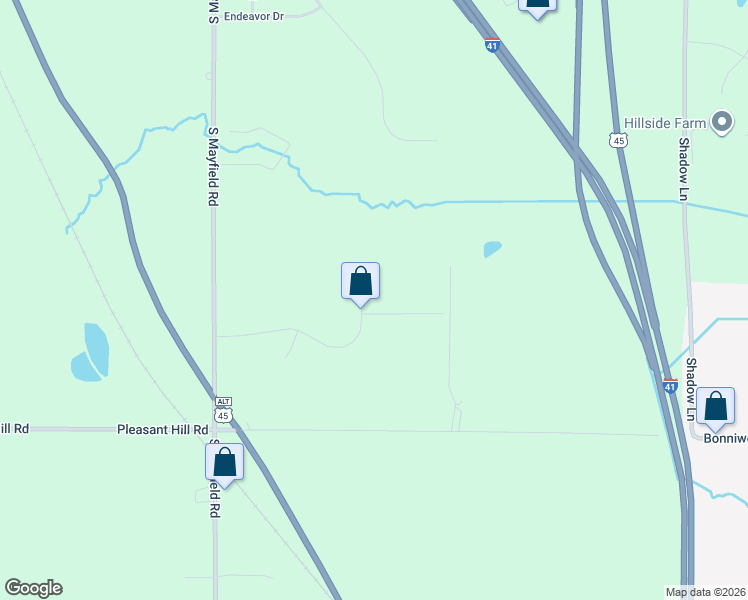 map of restaurants, bars, coffee shops, grocery stores, and more near 2192 Prairie Hollow Drive in Richfield