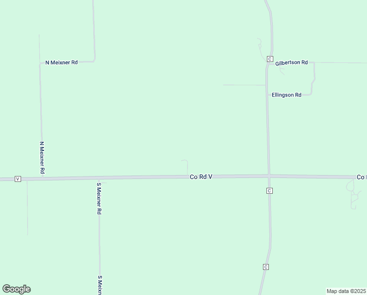 map of restaurants, bars, coffee shops, grocery stores, and more near 3398 Co Road V in DeForest