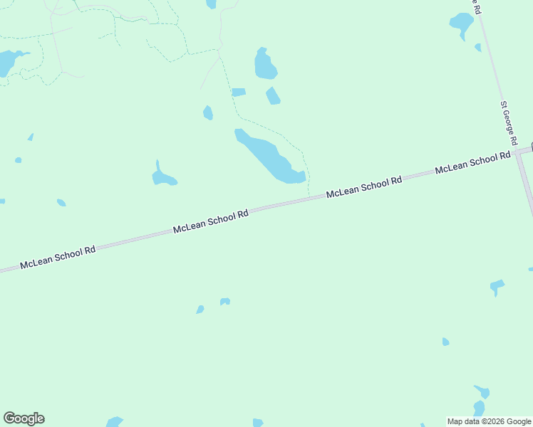 map of restaurants, bars, coffee shops, grocery stores, and more near 226 McLean School Road in Saint George