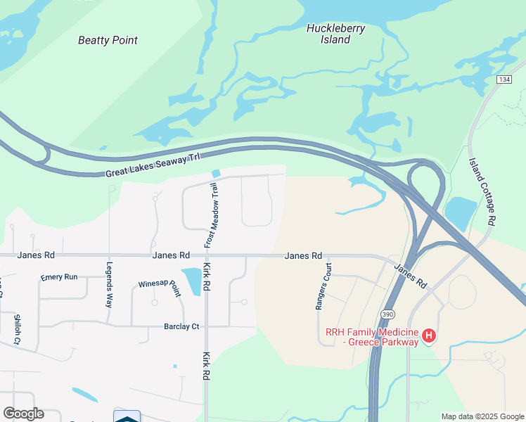map of restaurants, bars, coffee shops, grocery stores, and more near 95 Blue Aspen Way in Rochester