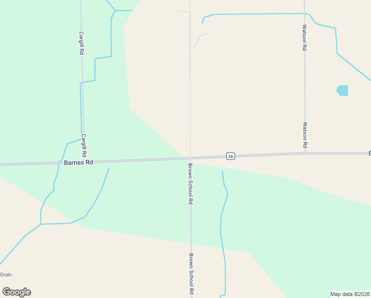 map of restaurants, bars, coffee shops, grocery stores, and more near 8051 Brown School Road in Brown City