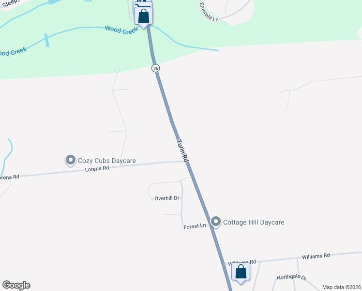 map of restaurants, bars, coffee shops, grocery stores, and more near 8418 Turin Road in Rome