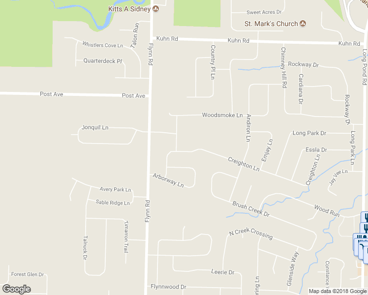 map of restaurants, bars, coffee shops, grocery stores, and more near 373 Creighton Lane in Rochester