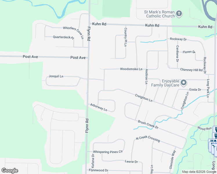 map of restaurants, bars, coffee shops, grocery stores, and more near 373 Creighton Lane in Rochester